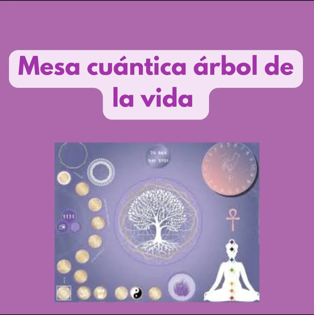 Limpieza energetica con Mesa Cuántica💜